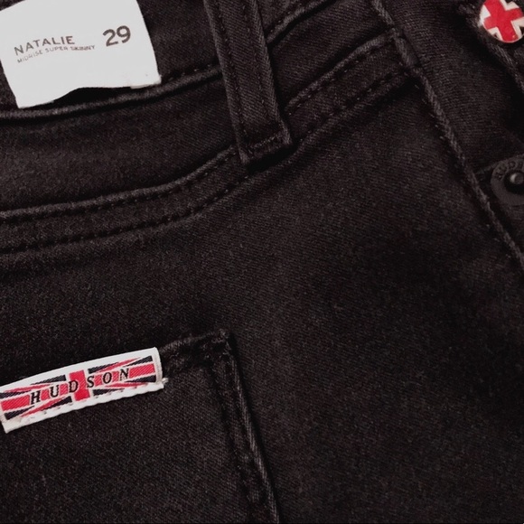 HUDSON Natalie Mid-Rise Super-Skinny Jeans NWT - Picture 10 of 10